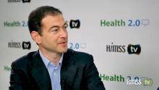 Jack Resneck talking to HIMSS TV at Health 2.0 conference